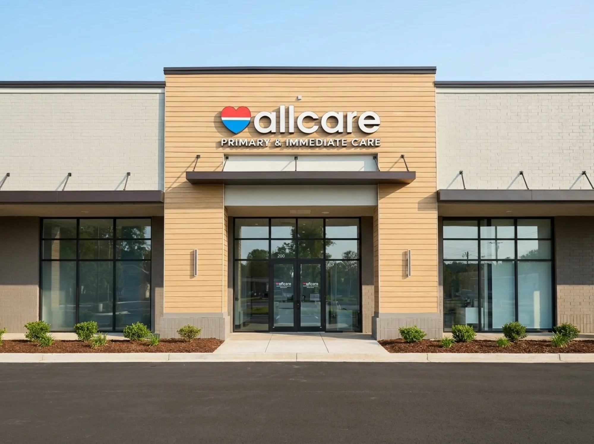 AllCare Primary & Immediate Care clinic exterior in Duluth, GA