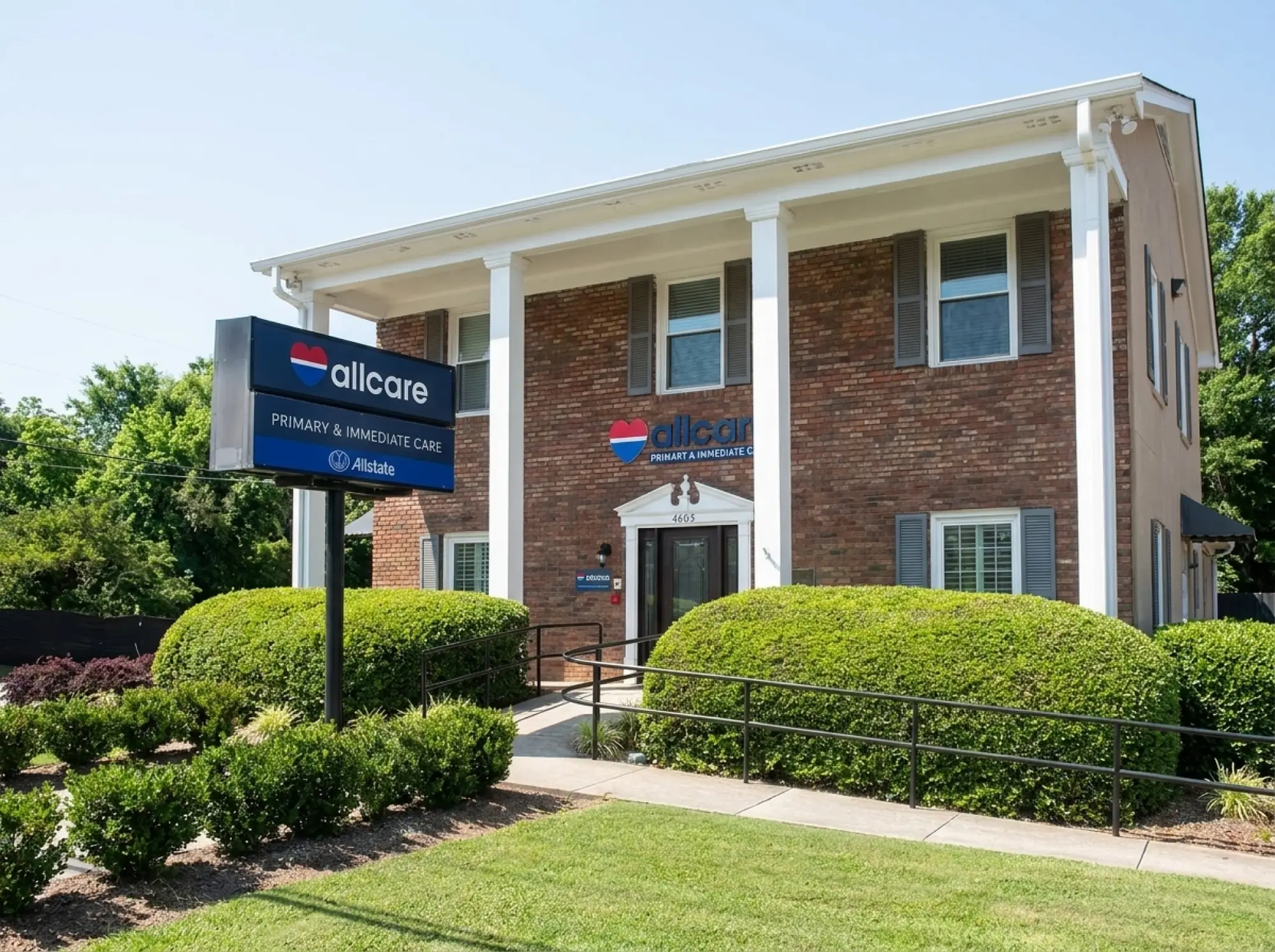 AllCare Primary & Immediate Care clinic exterior in Atlanta, GA