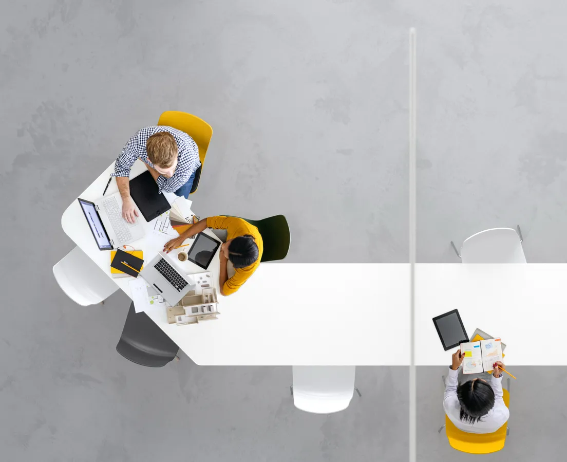 Young team of analysts working at SolisRx