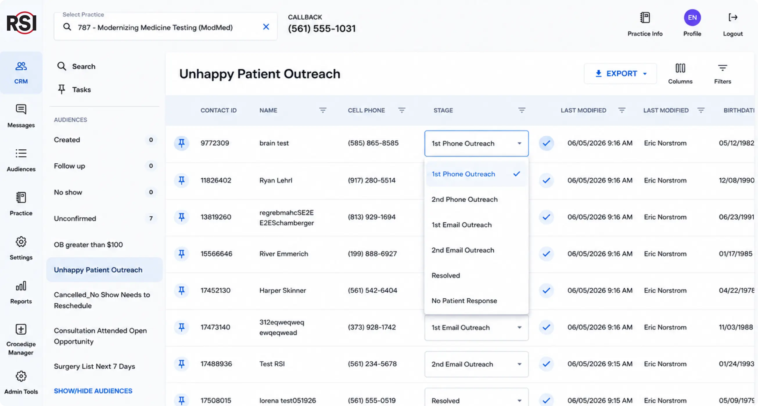 Patient Experience _ Workflow