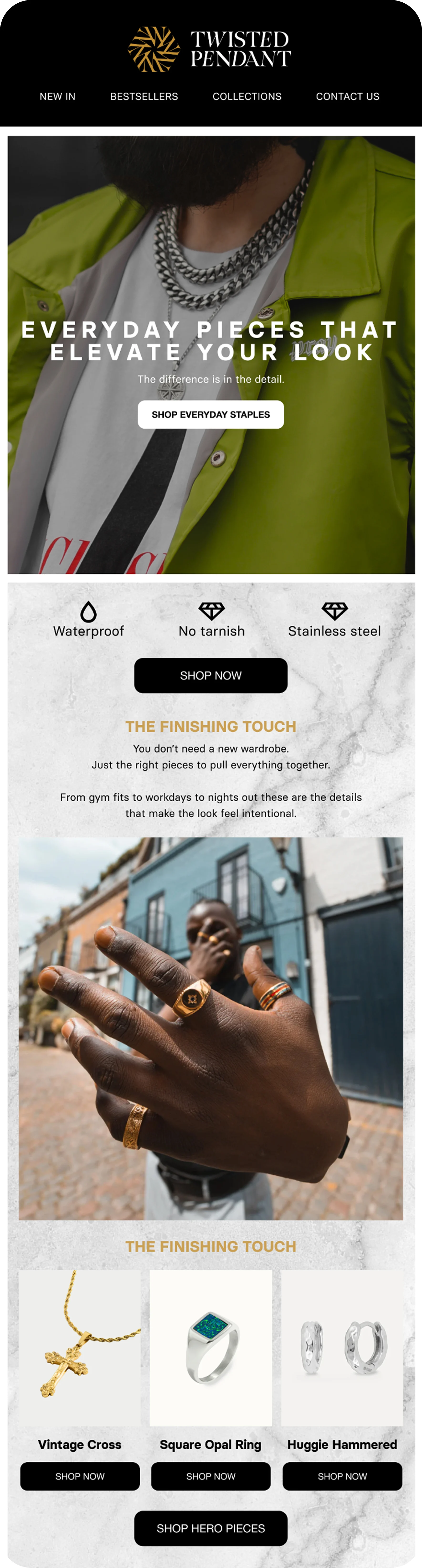 Email banner project image