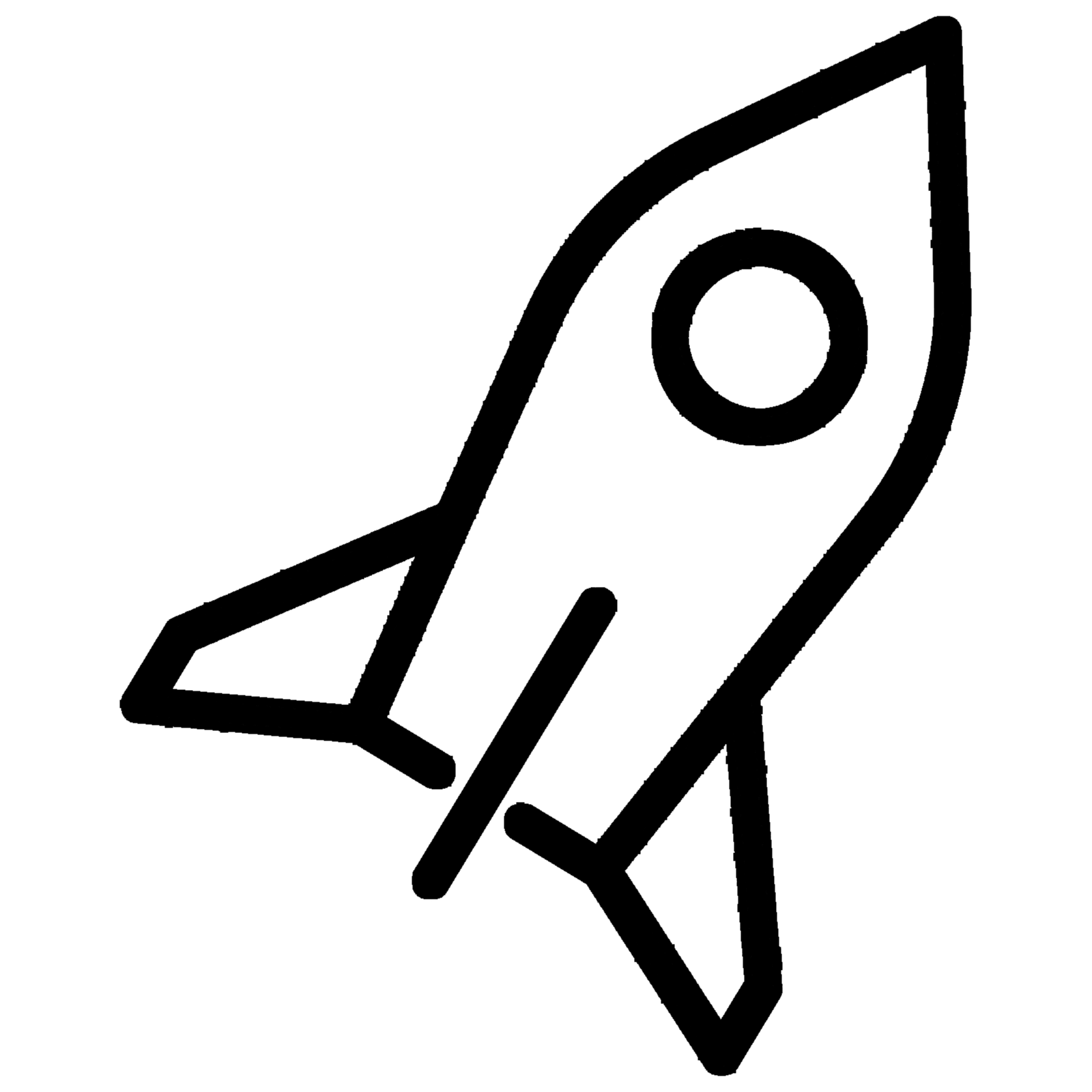Rocket icon for momentum
