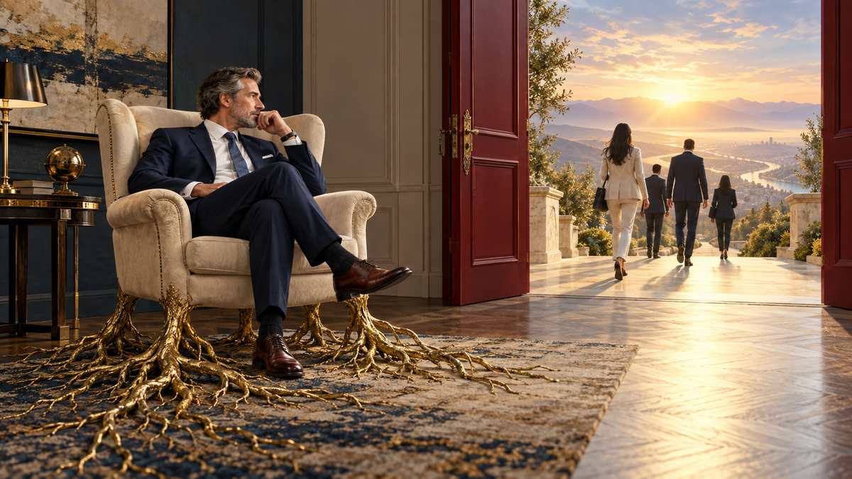 Too Comfortable to Lead, an article by Glenn Llopis