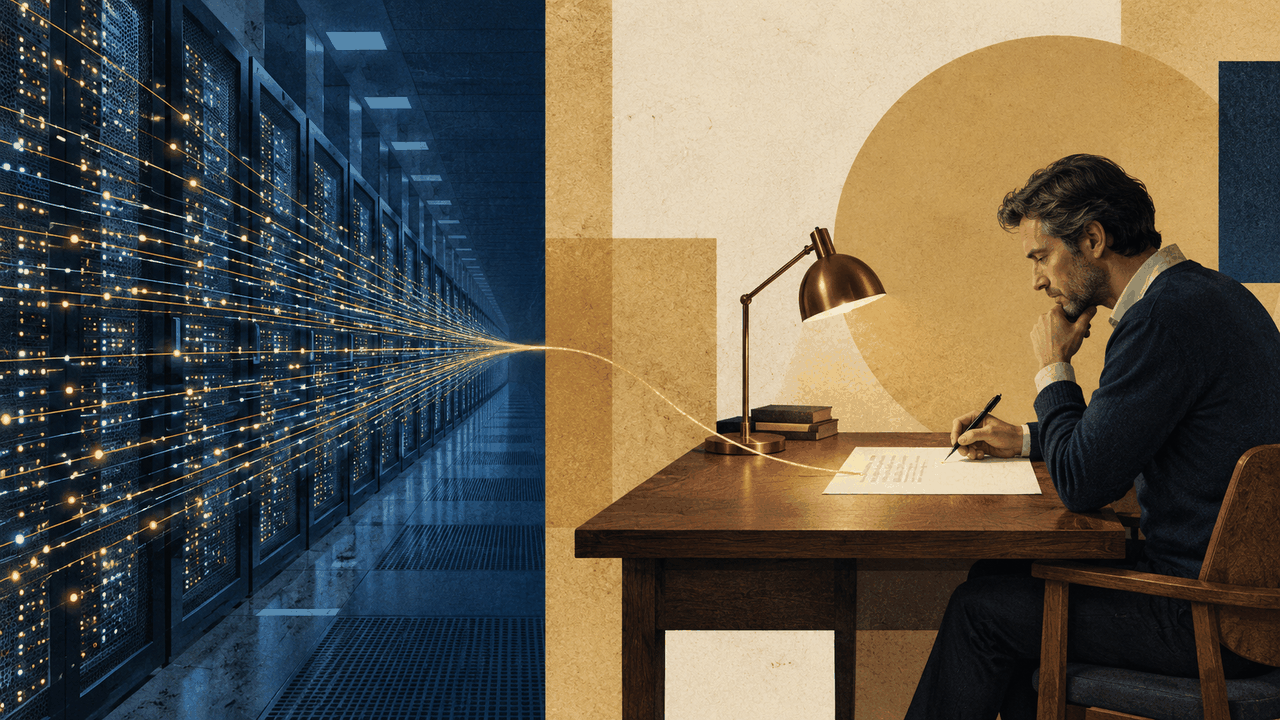 AI Is Producing Motion. The Return Depends on Meaning., an article by Glenn Llopis
