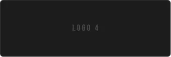 Dark rectangular box with faint text reading 'LOGO 4' in the center.