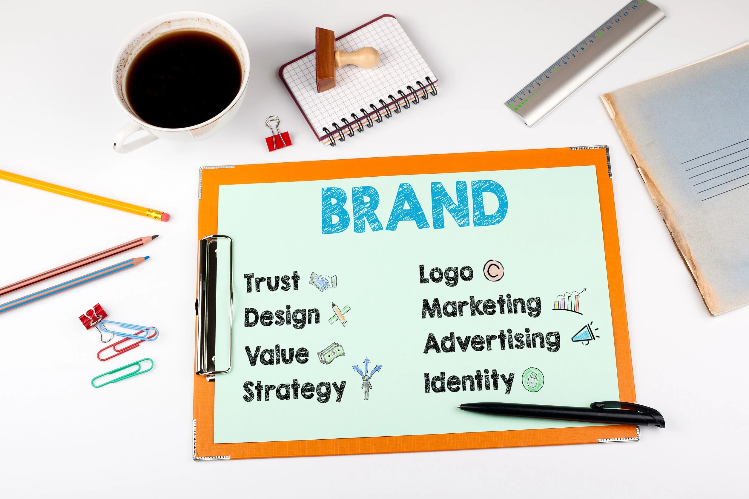 Per la brand identity occorre curare diversi aspetti del progetto aziendale