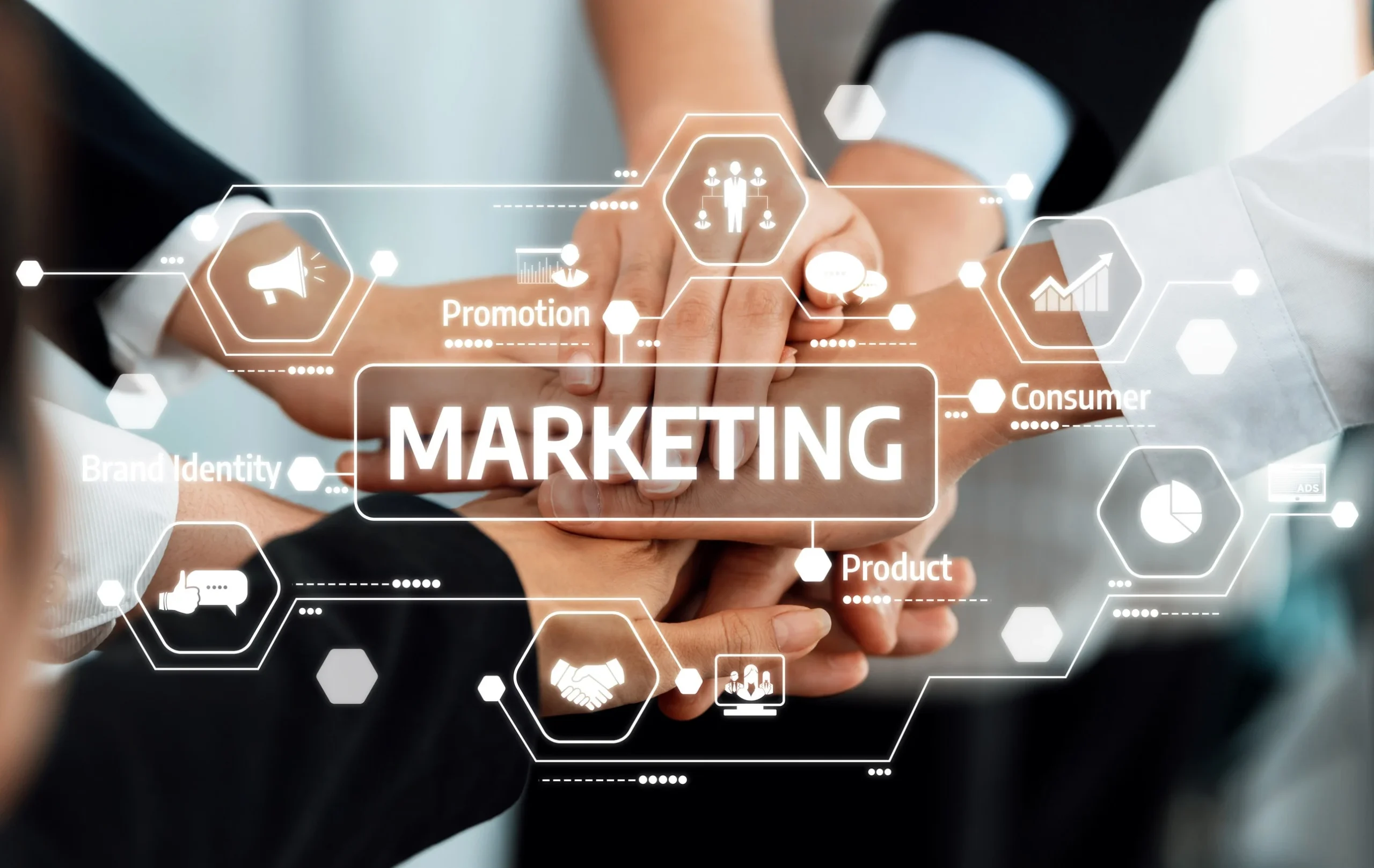 Una rappresentazione grafica di alcuni aspetti chiave del marketing
