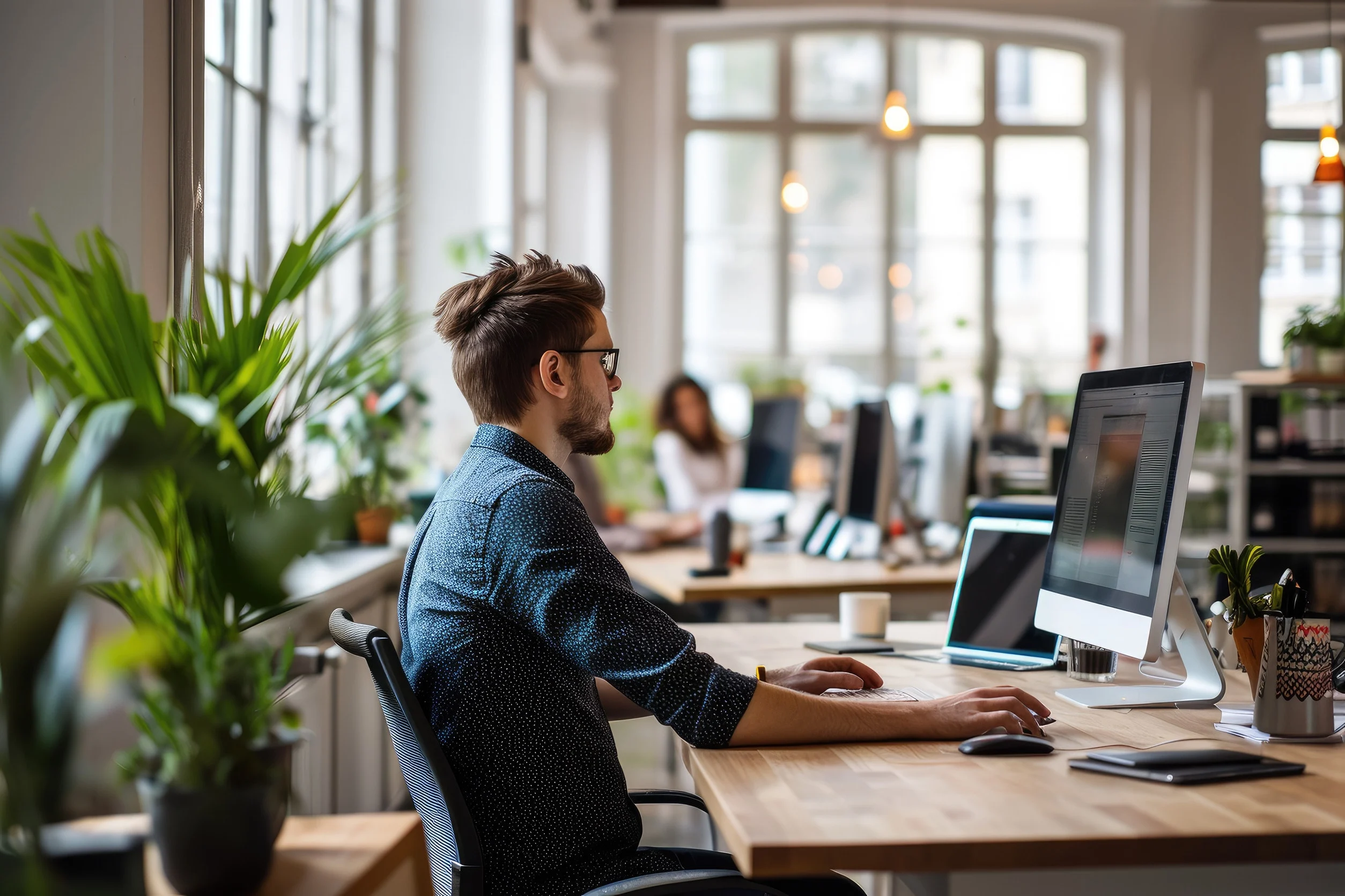 Un ufficio di web marketing che segue le 7 p.