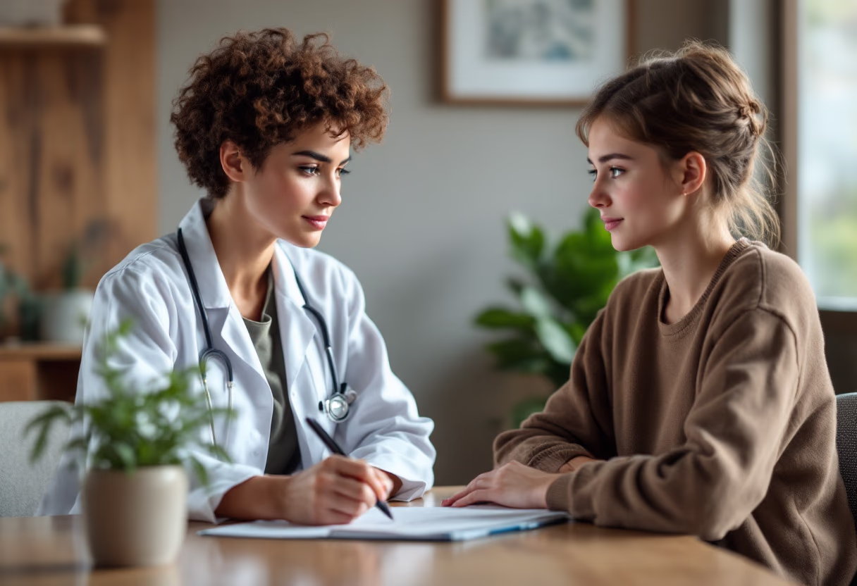image of a doctor with a patient