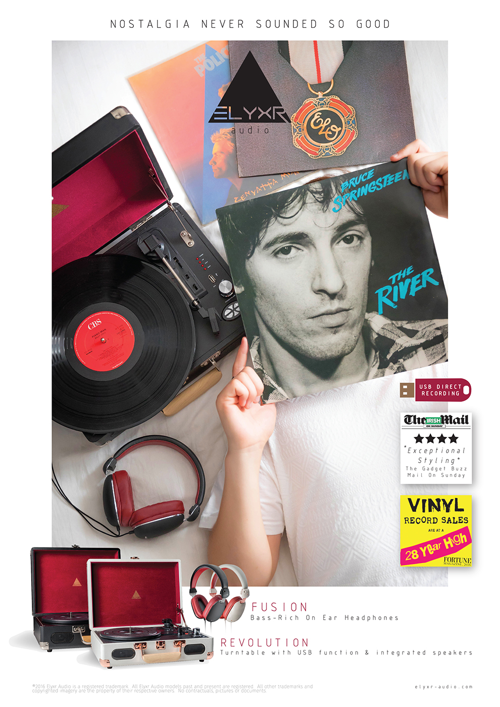 Jivo Elyxr Revolution Turntable - Advertising Photography © David Cantwell Photography