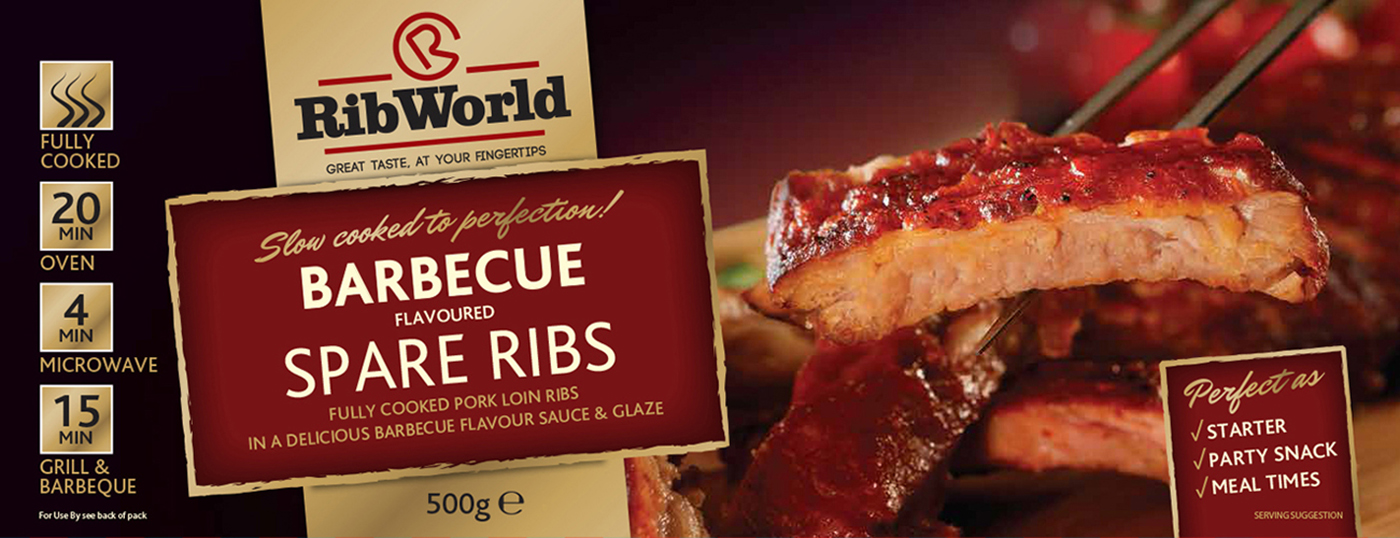 Ribworld Barbeque Spare Ribs - Advertising Photography © David Cantwell Photography