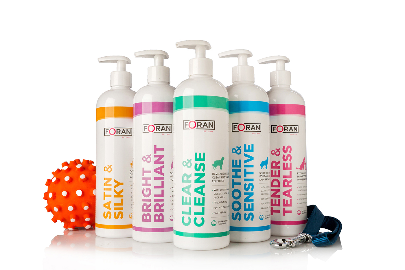 Foran Dog Shampoo - Studio Photography © David Cantwell Photography