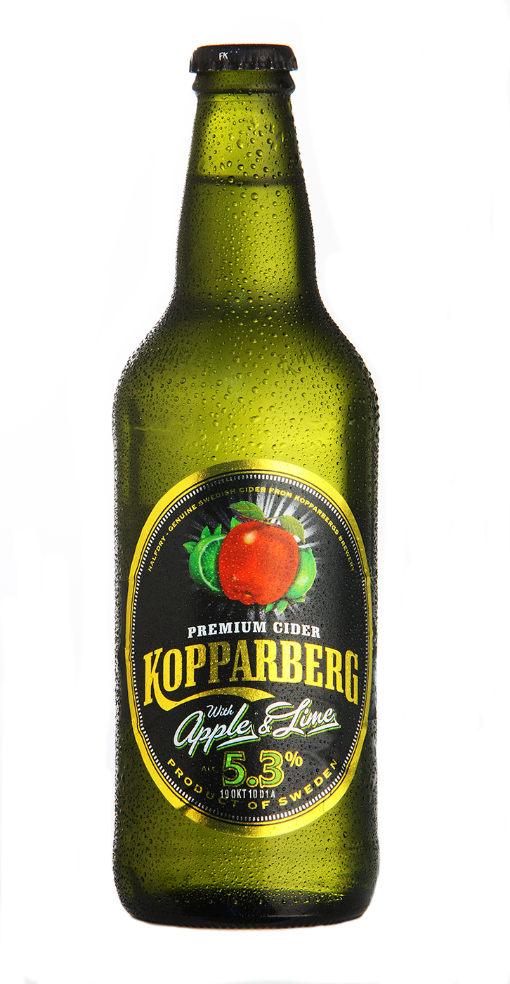 Kopparberg Beer  - Studio Photography © David Cantwell Photography