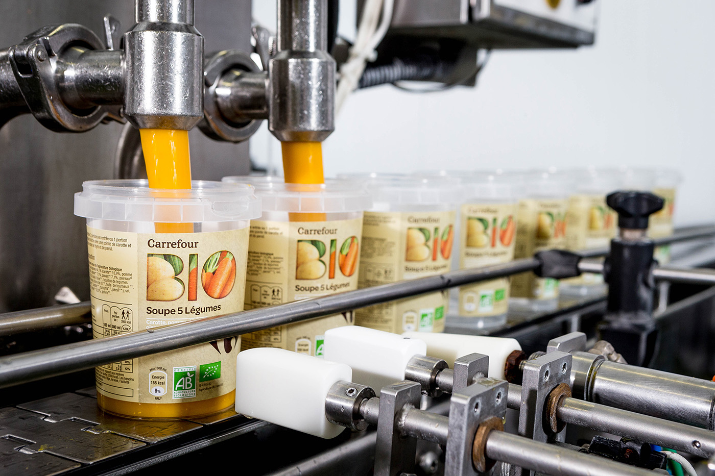 Carrefour Bio Organic Soup Range - Packshot Photography © David Cantwell Photography