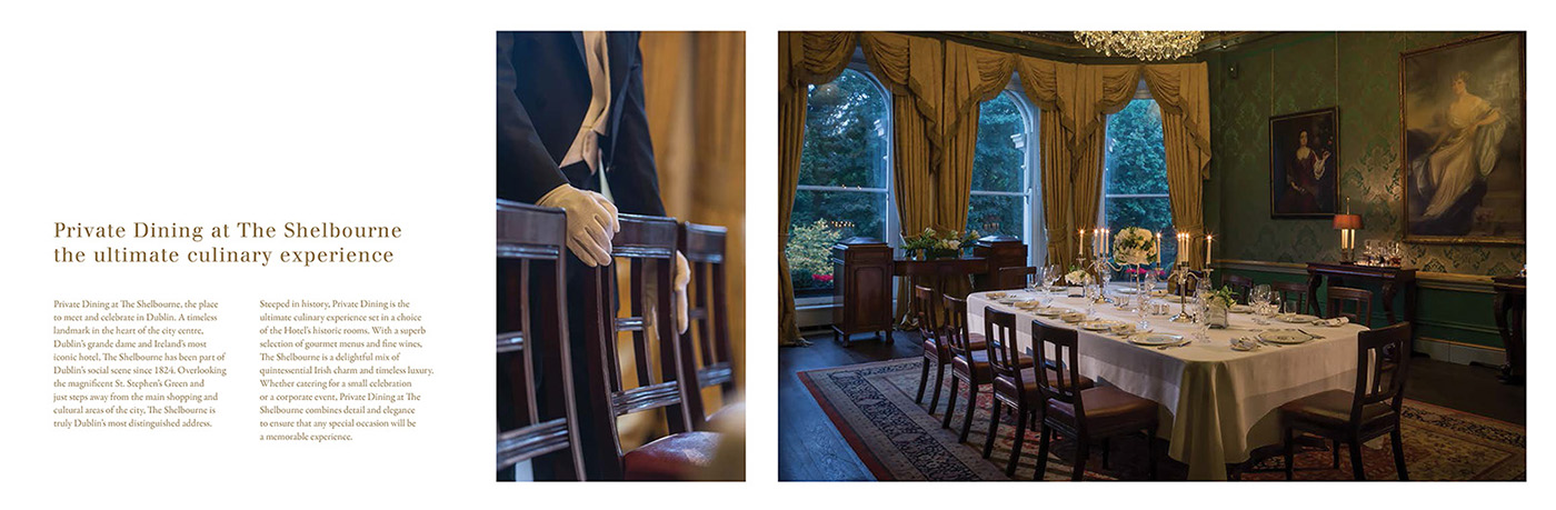 The Shelbourne Hotel - Editorial Photography © David Cantwell Photography