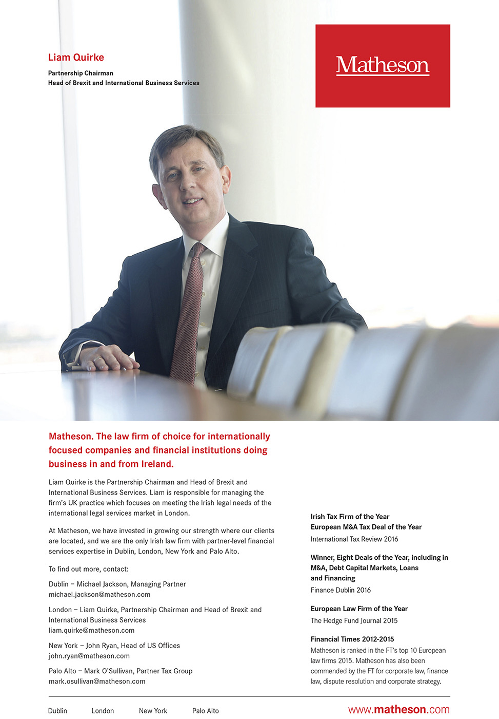Matheson Solicitors  - Editorial Photography © David Cantwell Photography