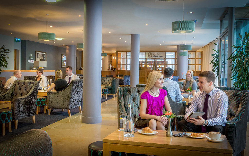Corporates Having Lunch in Hotel  - Corporate Photographer © David Cantwell Photography