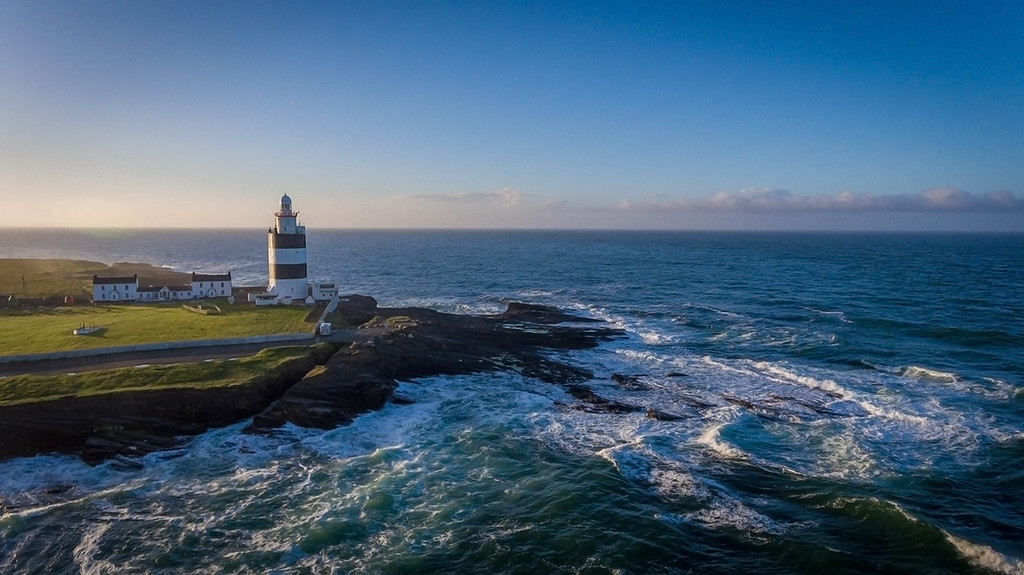 Drone Photography @ Hook Head Lighthouse Wexford © David Cantwell Photography