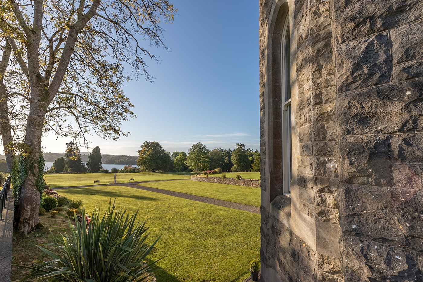 Kilronan Castle Grounds Overlooking the Lake © David Cantwell Photography