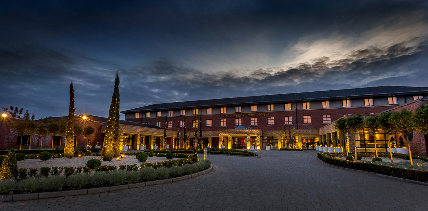 Castletroy Park Hotel Limerick Exterior @ Evening © David Cantwell Photography