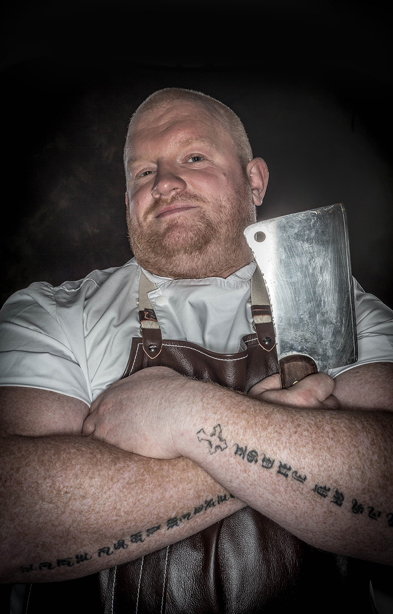 Chef - Service Sector Photography © David Cantwell Photography