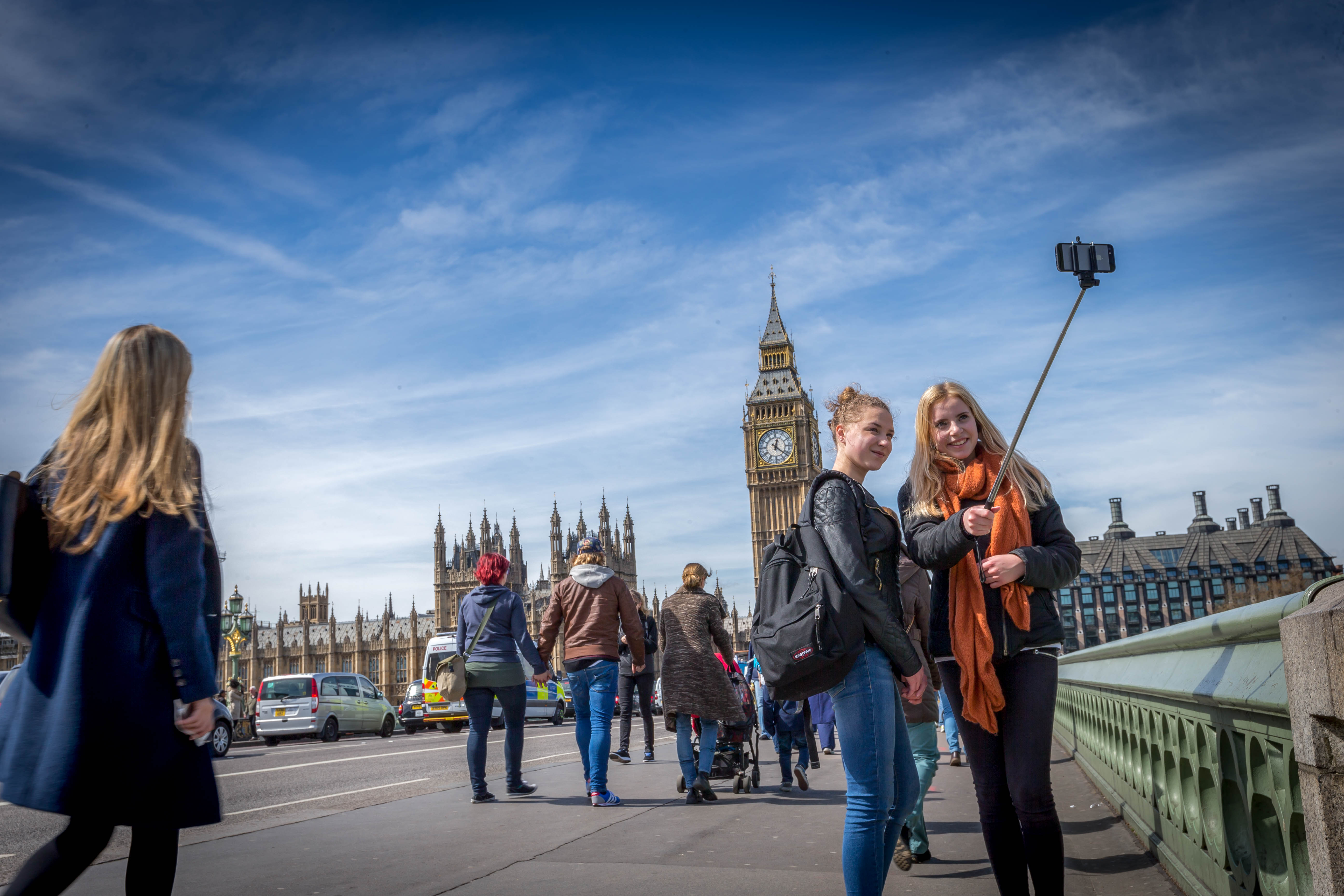 Tourists Taking a Selfie @ Big Ben London for Dalata Brand - Lifestyle Photography © David Cantwell Photography