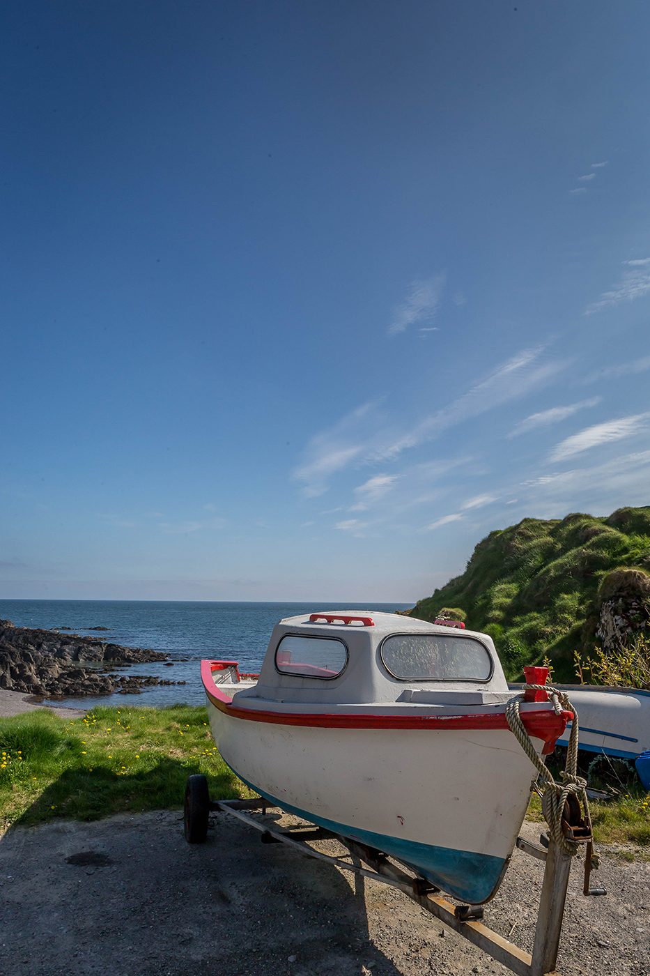 Boat By the Sea - Landscape Photography © David Cantwell Photography