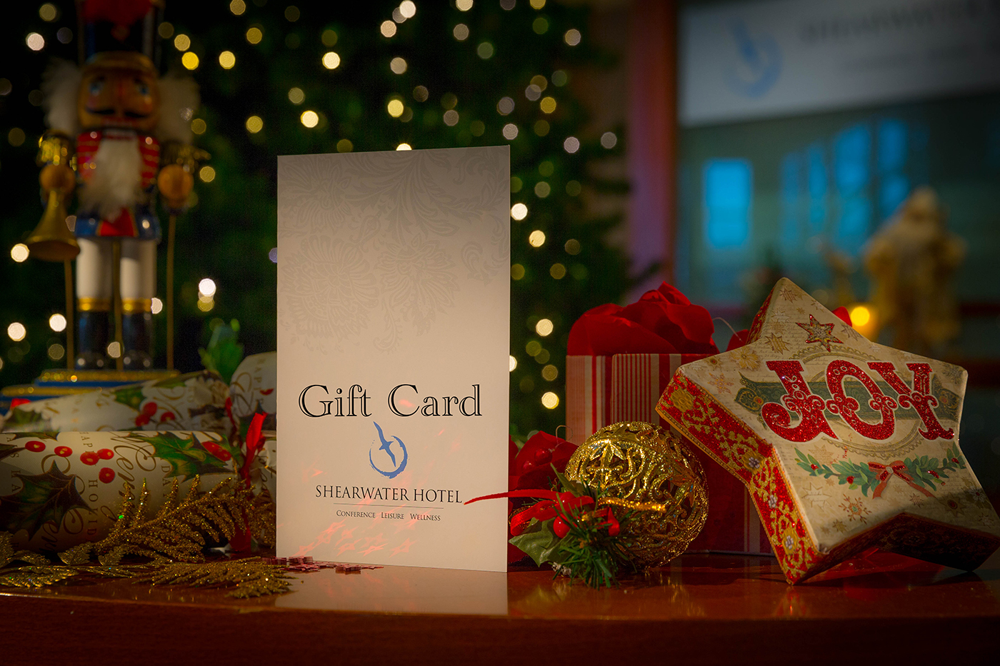 Hotel Christmas Gift Card  - Seasonal Commercial Photography © David Cantwell Photography