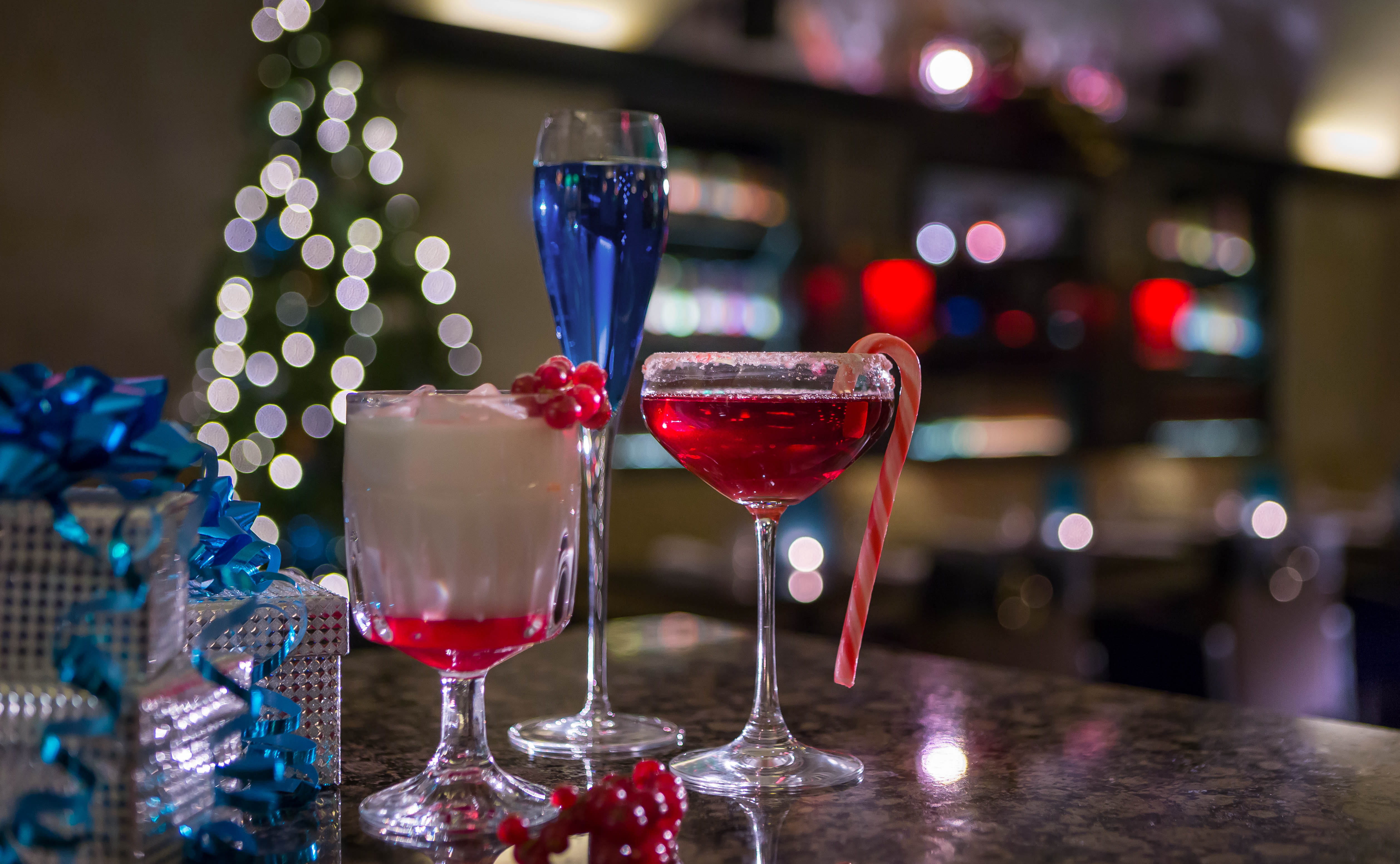 Winter Cocktails in The Mint Bar @ The Westin Hotel © David Cantwell Photography