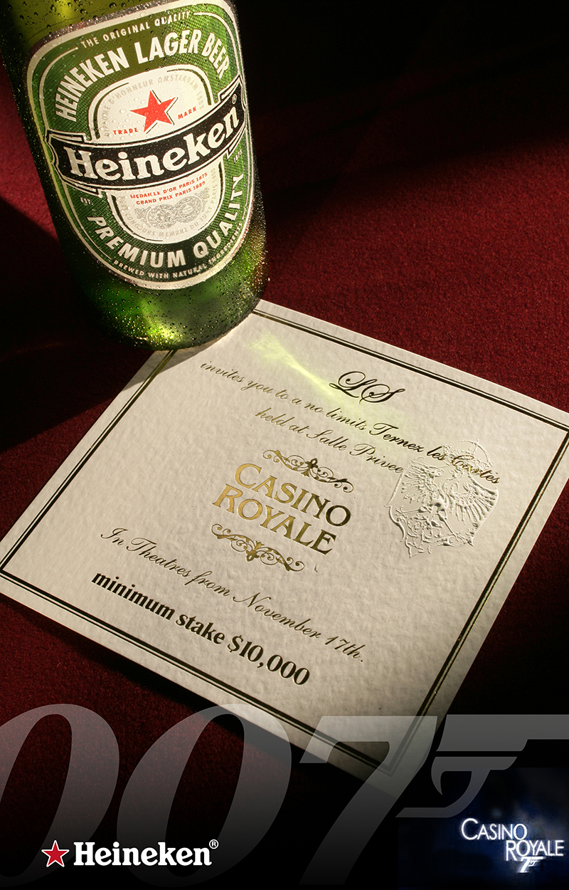 Heineken Bottle - Product Photography © David Cantwell Photography