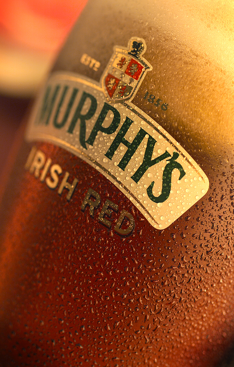 Murphys Irish Red Beer - Product Photography © David Cantwell Photography