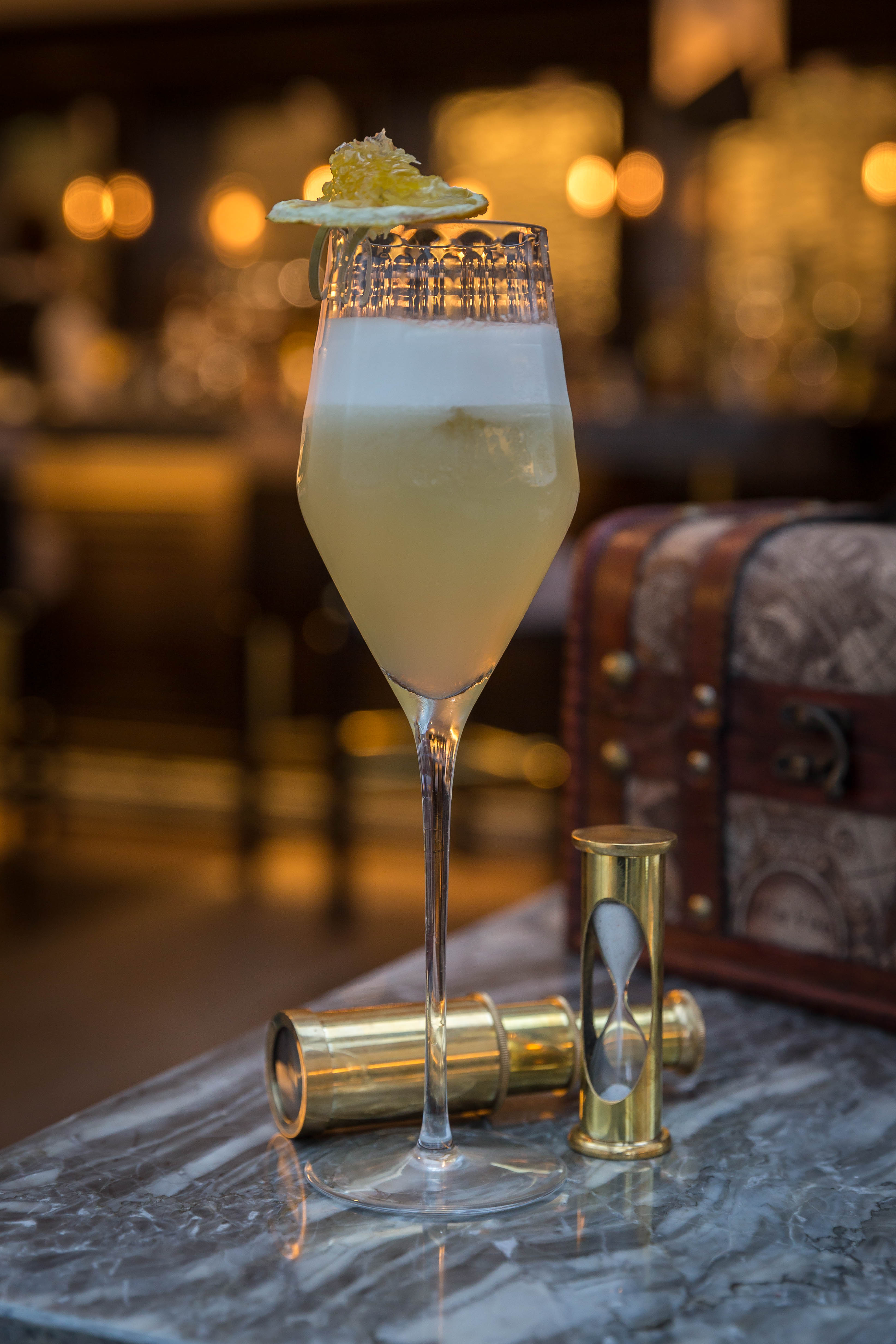 Cocktail - Brobdingnagian Sting @ Lemuels Bar in The Conrad Hotel Dublin - Drink Photography © David Cantwell Photography