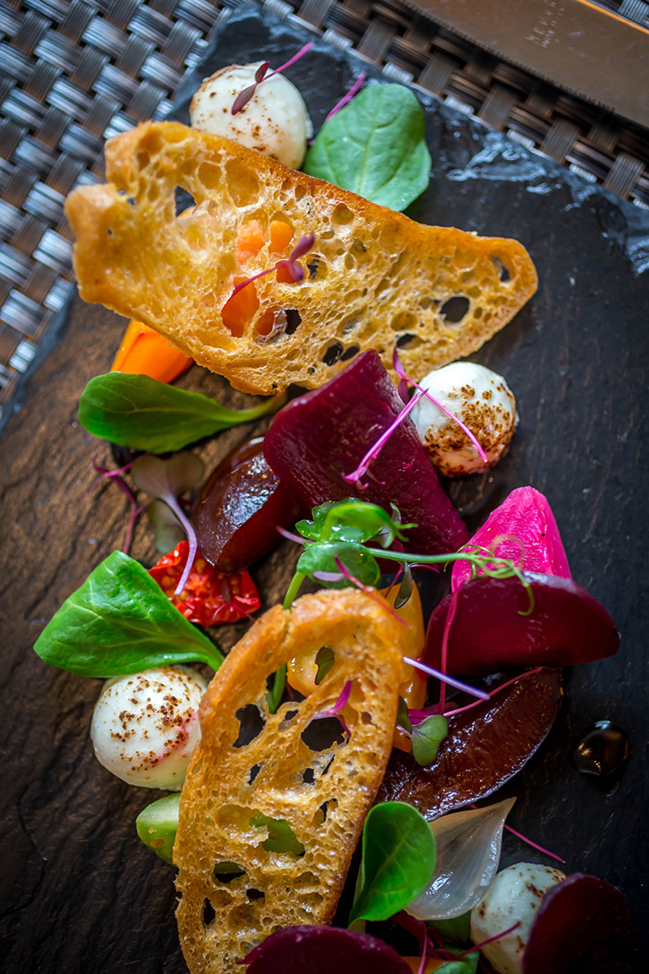 Beetroot Salad Appetizer - Food Photography © David Cantwell Photography
