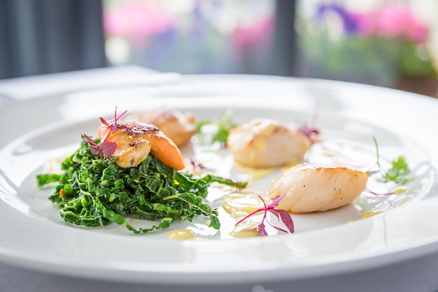 Scallops Appetizer - Food Photography © David Cantwell Photography