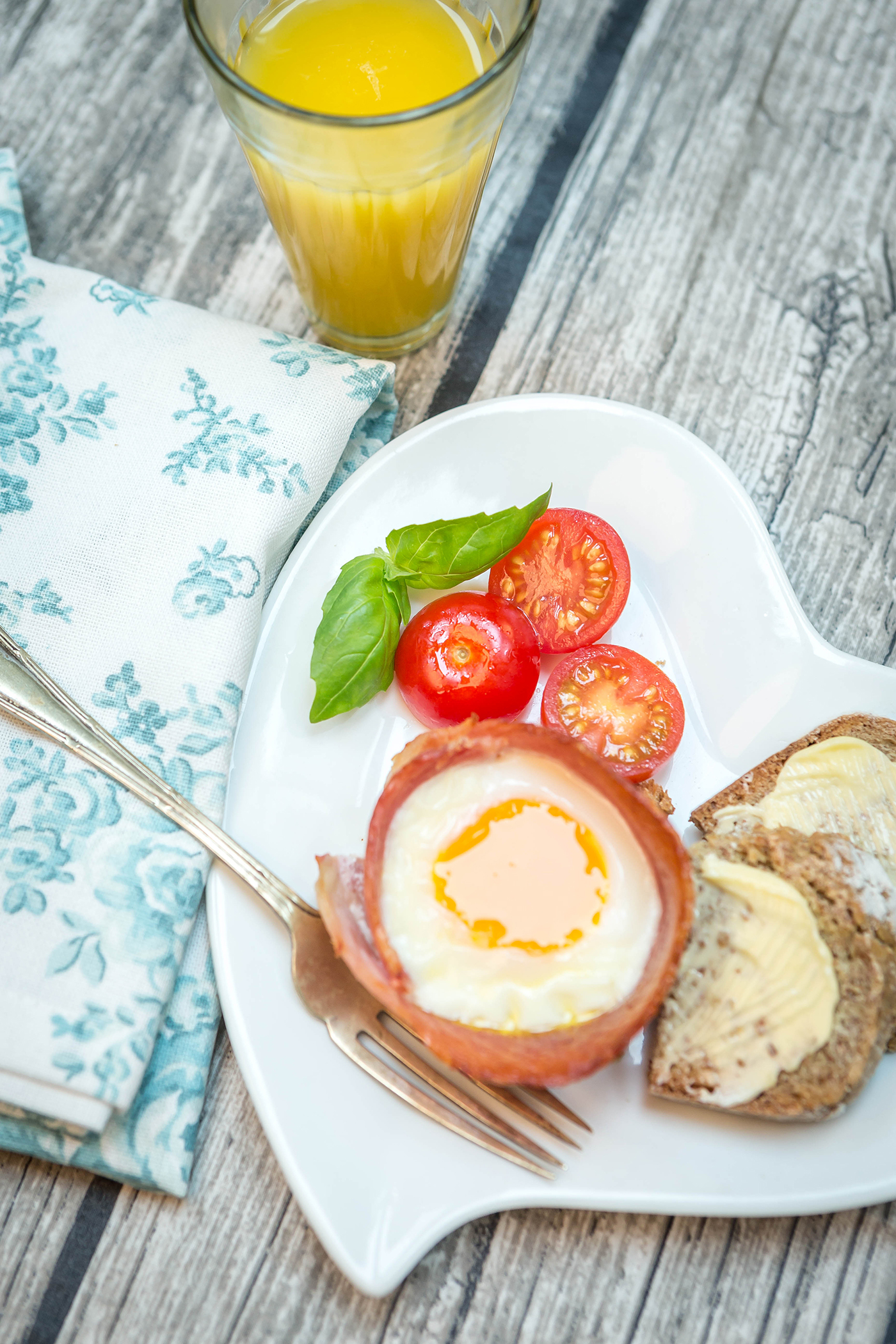 Ham & Egg Cups Breakfast - Food Photography © David Cantwell Photography