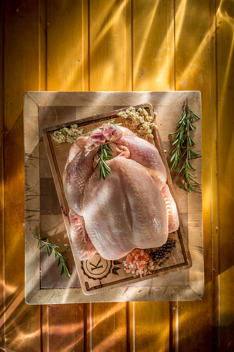 Raw Whole Chicken  - Food Photography © David Cantwell Photography