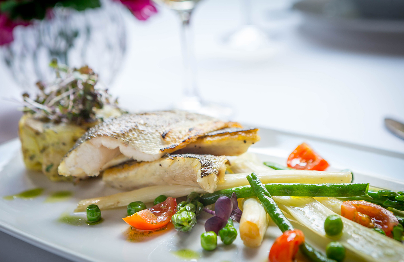 Sea Bass Fish - Food Photography © David Cantwell Photography