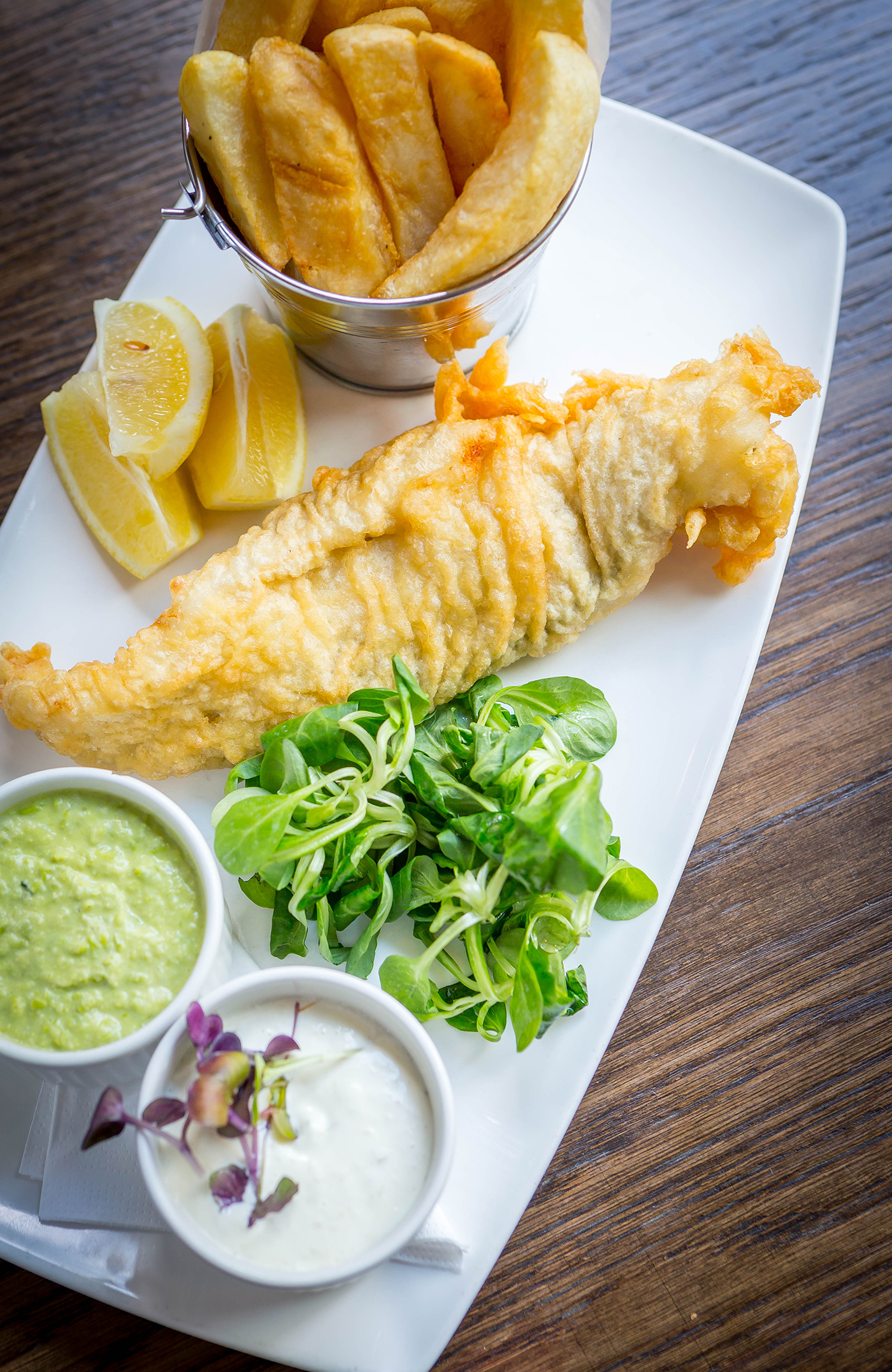 Battered Fish & Chips - Food Photography © David Cantwell Photography