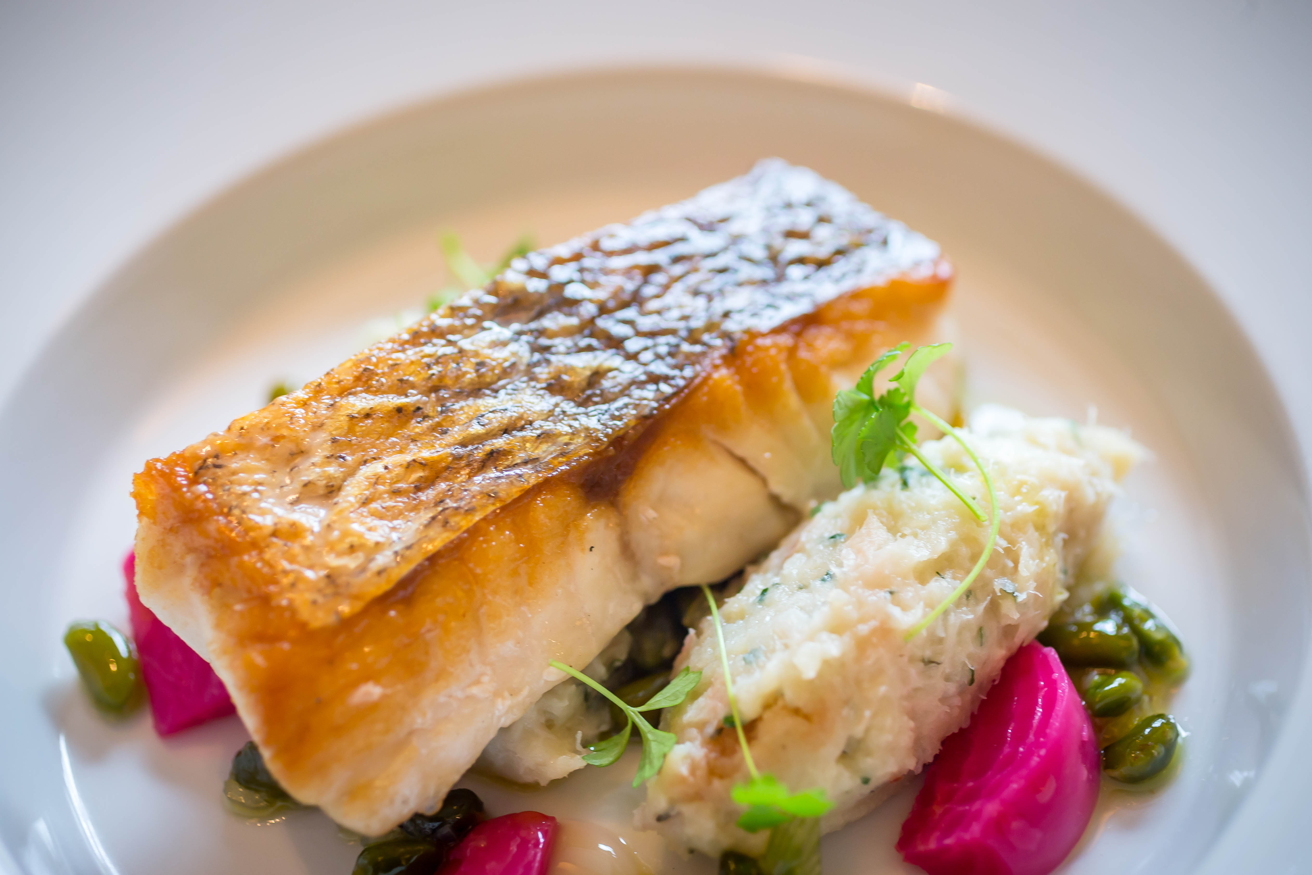 Fish Dish @ Bon Appetit Restaurant - Food Photography © David Cantwell Photography