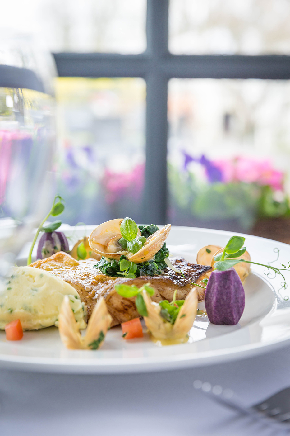Clams & Cod - Seafood Food Photography © David Cantwell Photography