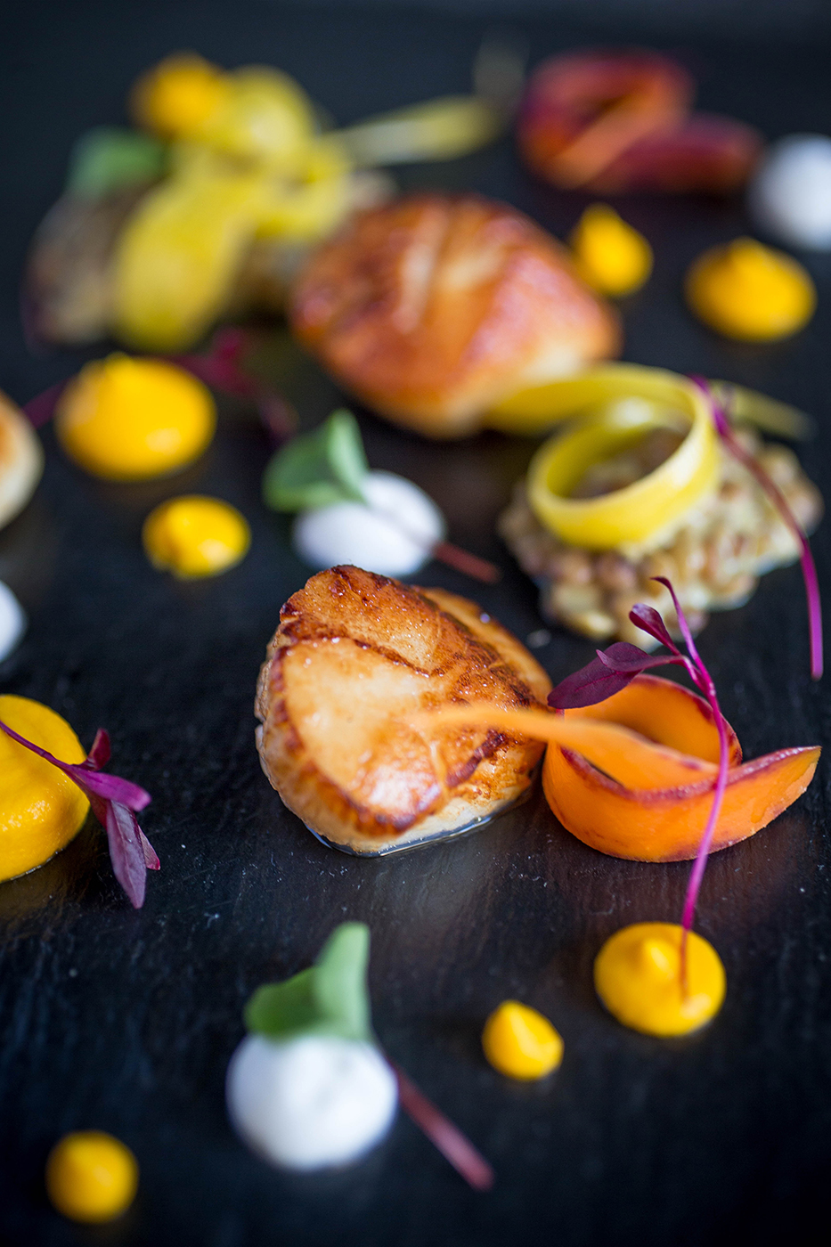 Seafood @ Bon Appetit Restaurant - Seafood Food Photography © David Cantwell Photography