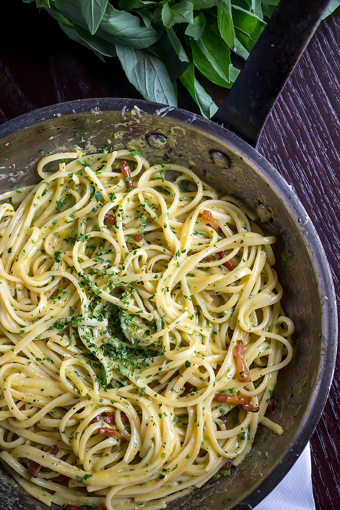 Pasta in a Pan - Food Photography © David Cantwell Photography