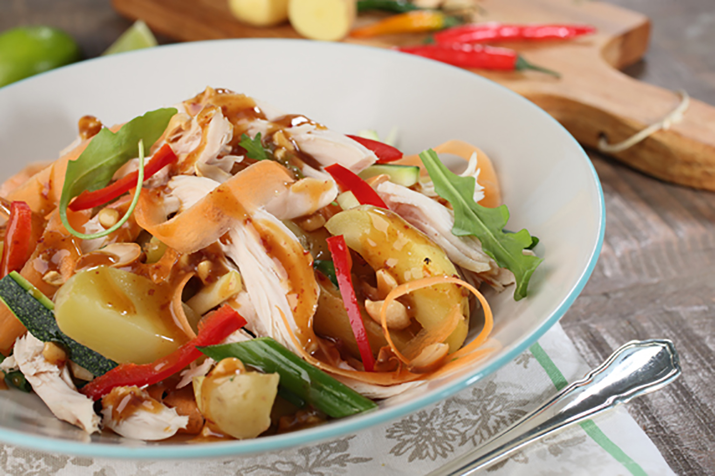 Asian Salad - Food Photography © David Cantwell Photography