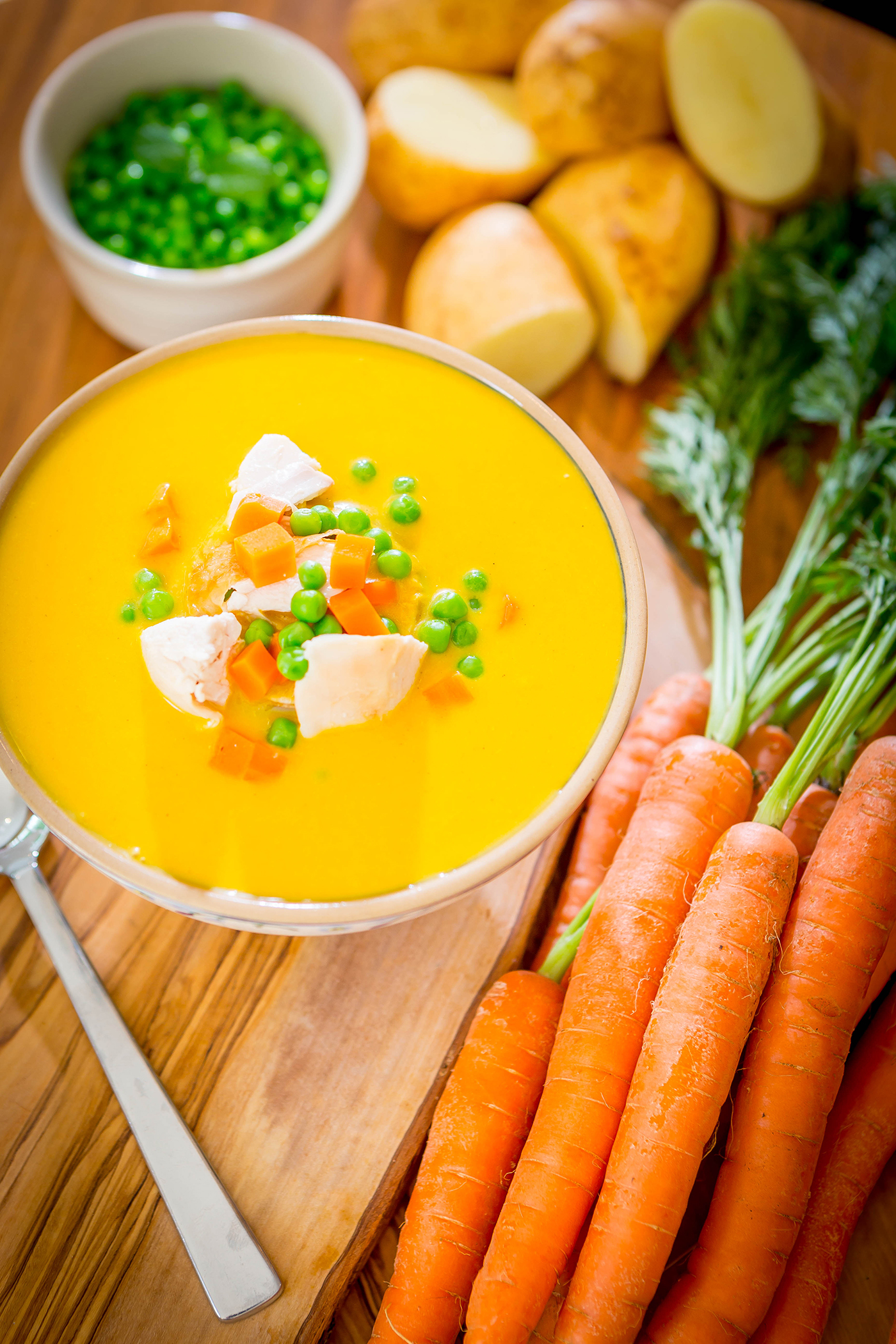 Carrot Soup - Food Photography © David Cantwell Photography