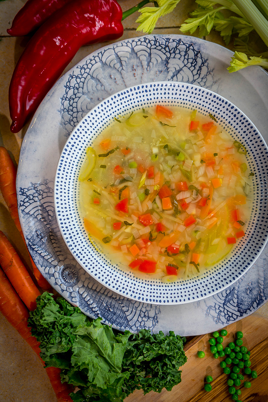 Vegetable Soup - Food Photography © David Cantwell Photography
