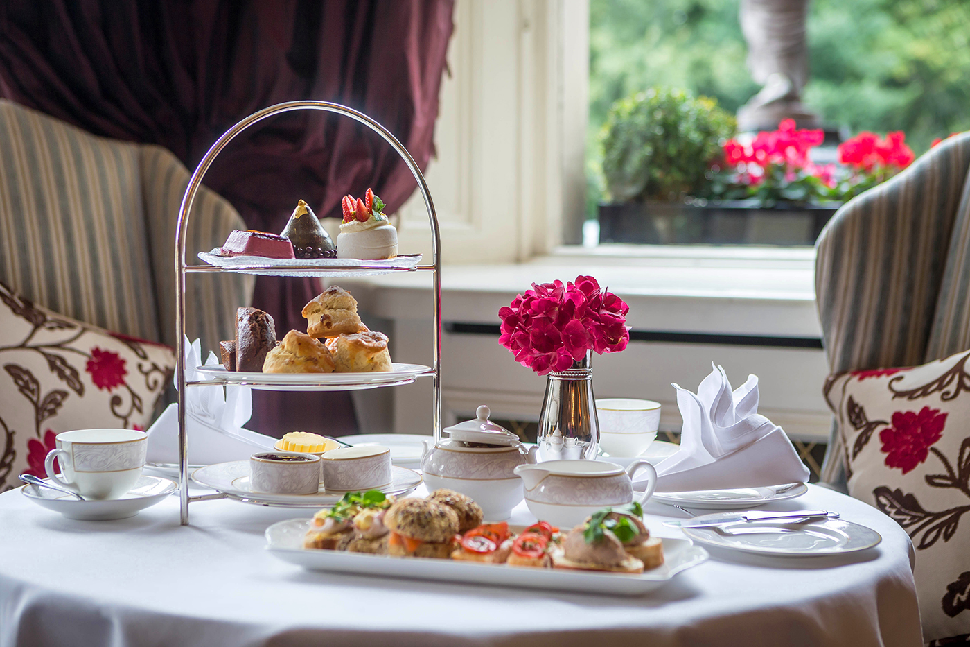 Afternoon Tea in The Lord Mayor's Lounge @ The Shelbourne Hotel Dublin - Food Photography © David Cantwell Photography