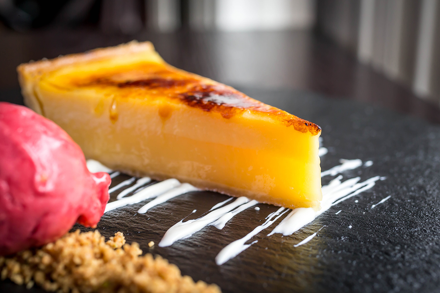 Lemon Cheese Cake Dessert - Food Photography © David Cantwell Photography