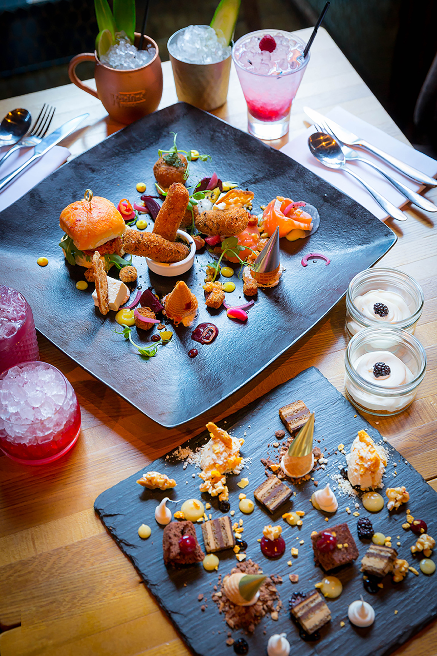 Not Afternoon Tea Dessert @ Bon Appetit Restaurant - Food Photography © David Cantwell Photography