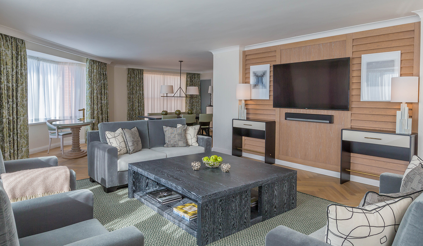 Penthouse Sitting Room @ The Conrad Hotel - Hotel Photographer © David Cantwell Photography