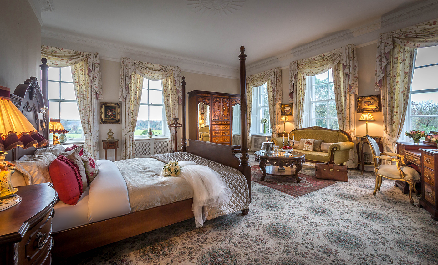 Bridal Suite @ Palmerstown House Hotel - Hotel Photographer © David Cantwell Photography